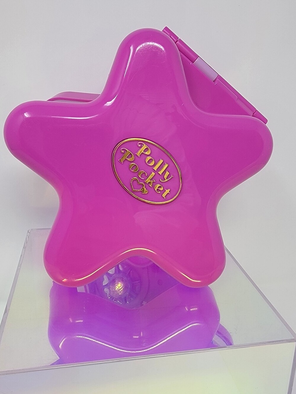 VINTAGE 1993 Polly Pocket FAIRYLIGHT WONDERLAND Compact RESTORED *No Figures*